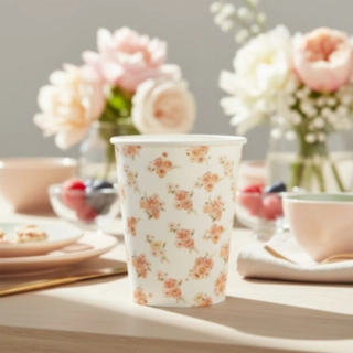 Blomster Papkrus Fersken