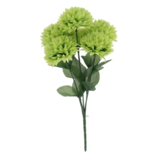 Kunstig Dahlia Buket Hvid