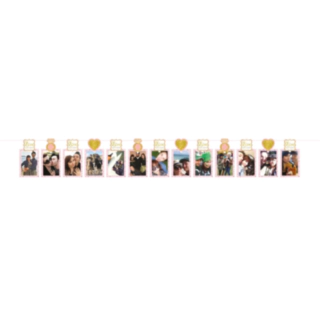 Love Foto Guirlande Hvid