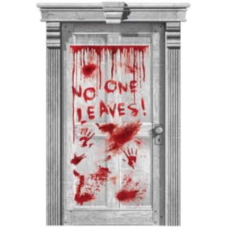 No One Leaves! Dørdekoration