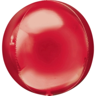 Orbz Folieballon Rød