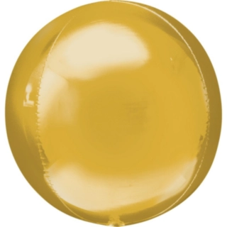 Orbz Folieballon Metallisk Guld