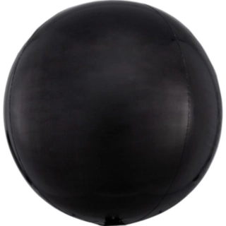 Orbz Folieballon Sort