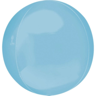 Orbz Folieballon Pastel Blå