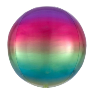 Orbz Folieballon Regnbue