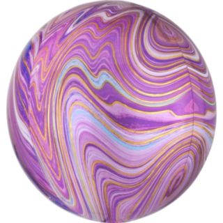 Marblez Orbz Ballon Lilla