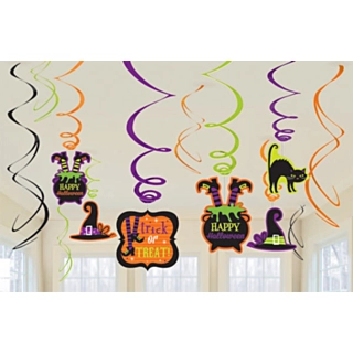 Halloween Hekse Swirls