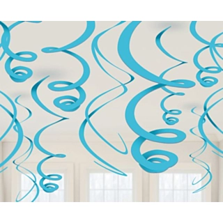 Swirls Carribean Blue