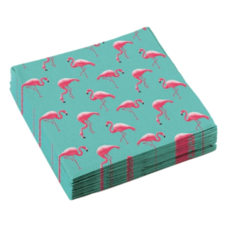 Flamingo Servietter Turkis