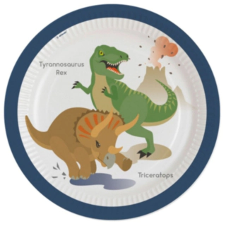 Dinosaur Middagstallerkener