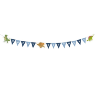 Dinosaur Happy Birthday Guirlande