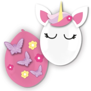 Unicorn Prinsesse Balloner DIY