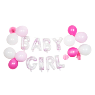 Baby Girl Ballonguirlande