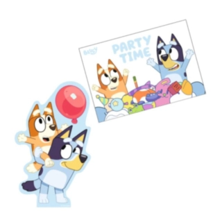 Bluey® Invitationer & Kuverter