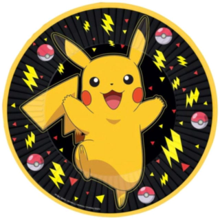 Pokémon® Pikachu Middagstallerkener