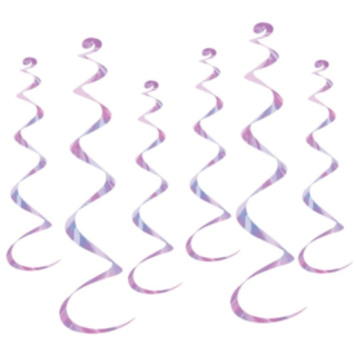 Metalliske Swirls Iriserende