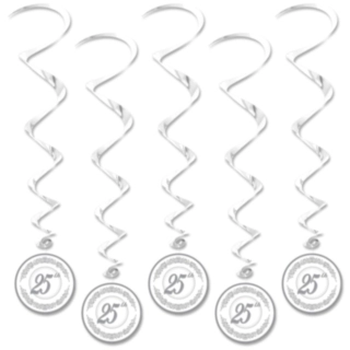 Sølvbryllup Swirls