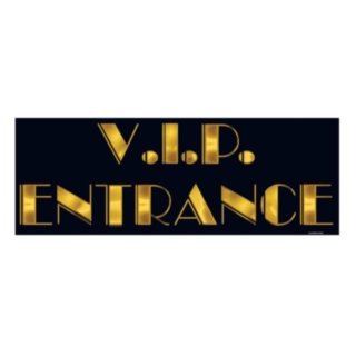 V.I.P Skilt