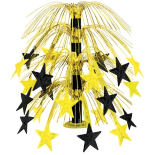 Stjerne Borddekoration Guld/Sort
