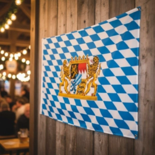 Bayern Oktoberfest Flag
