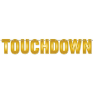 Touchdown Banner Guld