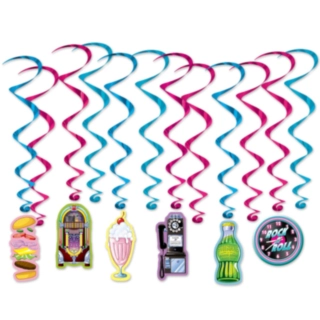 50'er Diner Swirls