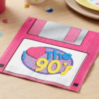 I Love The 90's Servietter