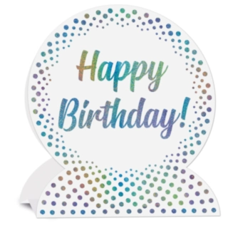 Happy Birthday Bordpynt