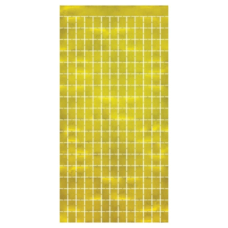 Firkantet Backdrop Metallisk Guld