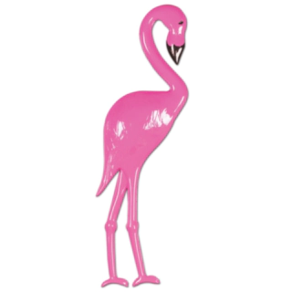 Plastik Flamingo Dekoration