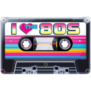 Kassettebånd Dekoration 80's