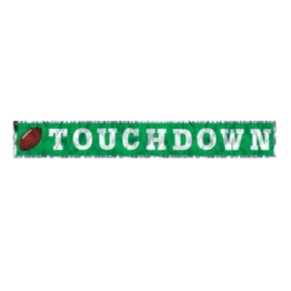 Amerikansk Fodbold Touchdown Banner