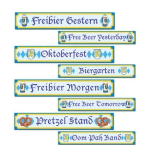 Oktoberfest Vejskilte