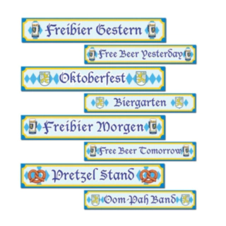 Oktoberfest Vejskilte