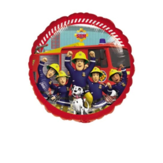 Brandmand Sam® Rund Folieballon
