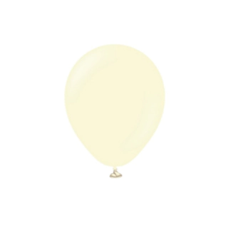 Premium Latexballoner Pale Yellow 13 cm