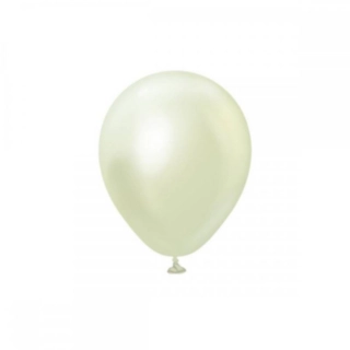 Premium Mini Latexballoner Chrome Green Gold