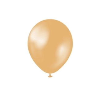 Premium Mini Latexballoner Metallic Guld