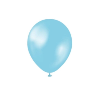 Premium Mini Latexballoner Pearl Sky Blue