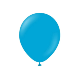Premium Latexballoner Caribbean Blue 30 cm