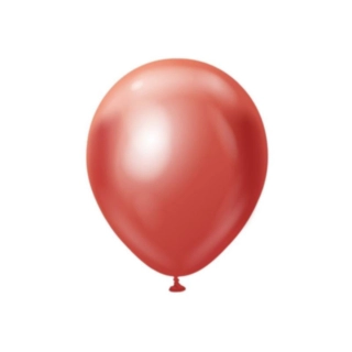 Premium Latexballoner Chrome Rød