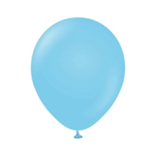 Premium Mellemstore Latexballoner Babyblå