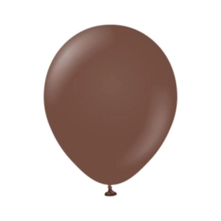 Premium Mellemstore Latexballoner Chocolate Brown