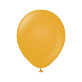 Premium Mellemstore Latexballoner Mustard