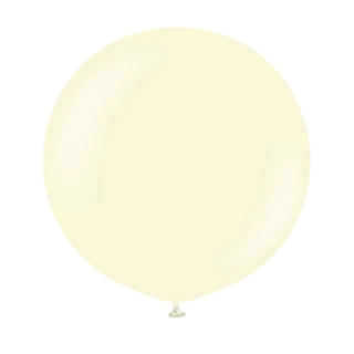Premium Latexballoner Pale Yellow 60 cm