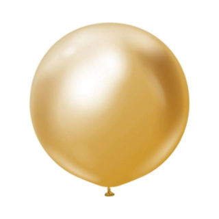 Premium Store Latexballoner Chrome Guld