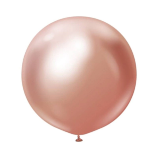 Premium Store Latexballoner Chrome Rosaguld