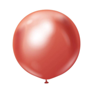 Premium Store Latexballoner Chrome Rød