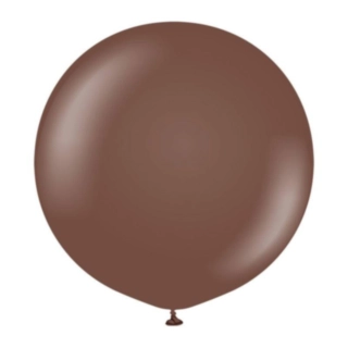 Premium Kæmpe Latexballoner Chocolate Brown