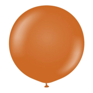 Premium Kæmpe Latexballoner Rust Orange